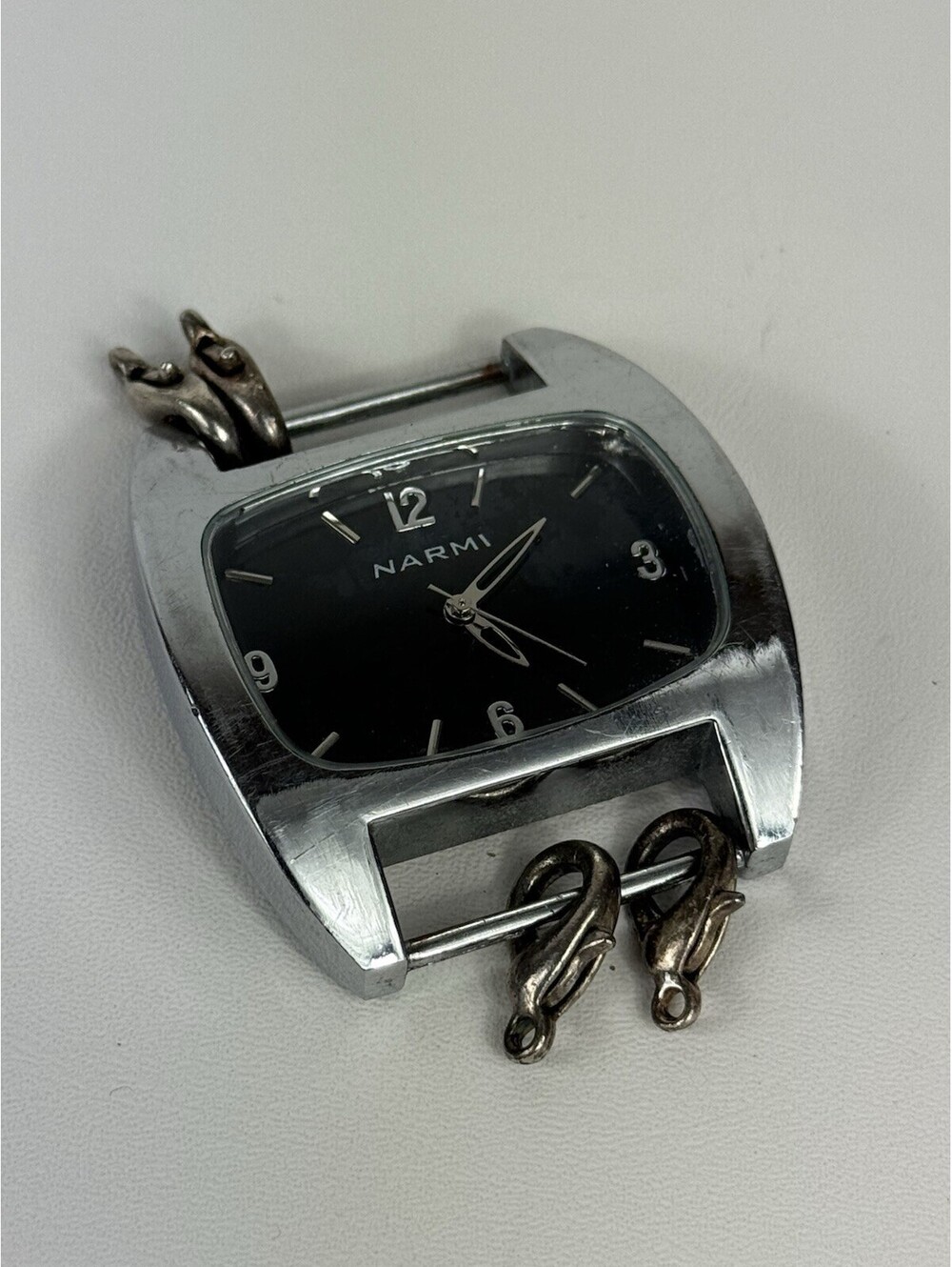 Narmi Women's Silver Toned Watch Tested *** Face Only**
